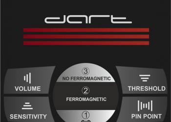 Dart - F100 Red metal detector 215$